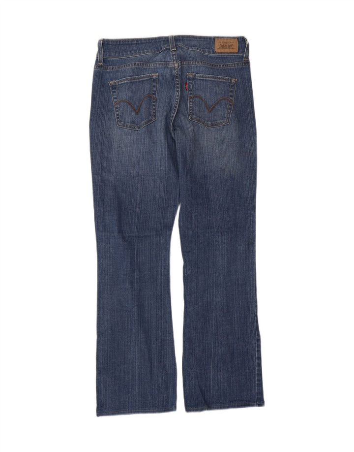 Levi's Jeans delgados con corte de bota para mujer US 6 Medium W30 L30 Algodón azul