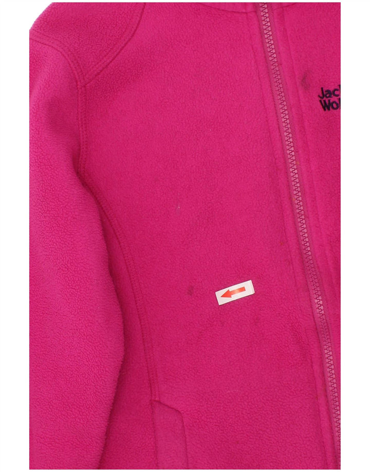 Jack Wolfskin Chaqueta Polar Niña 9-10 Años Rosa Poliéster
