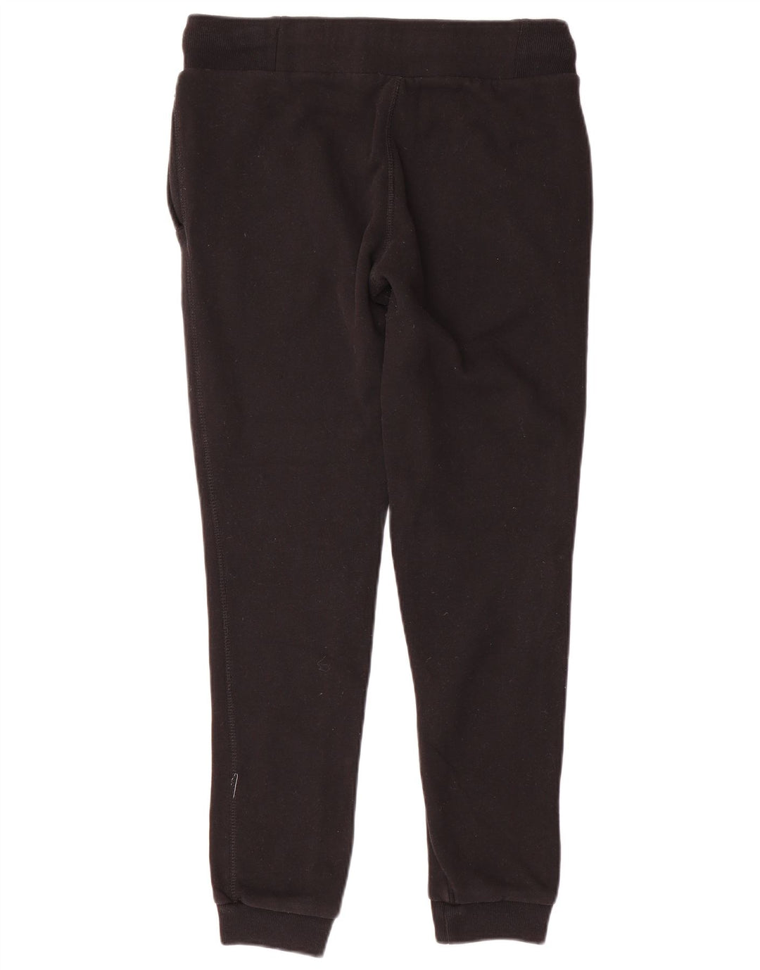 SUPERDRY Pantalones de chándal con estampado gráfico para mujer Joggers UK 6 XS Algodón negro