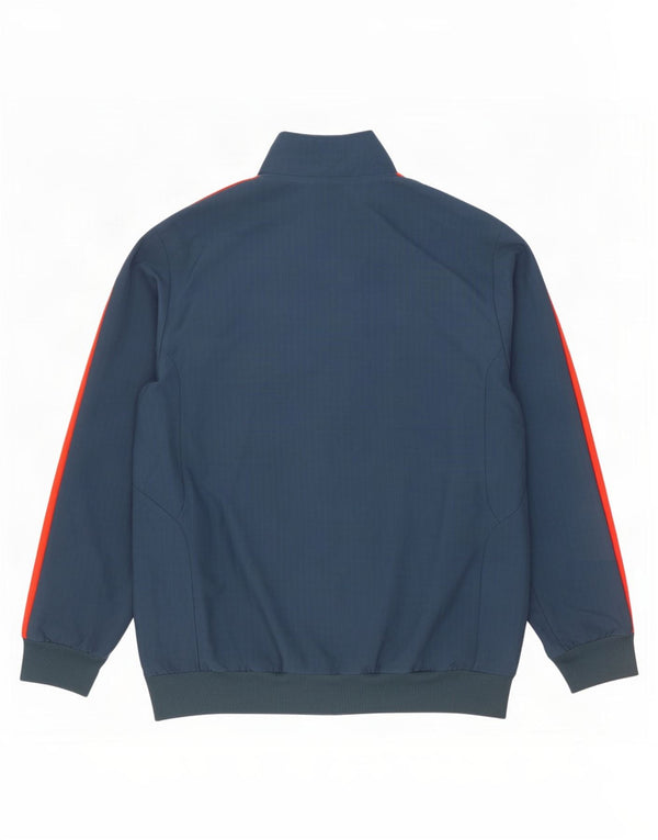 Adidas Mens Munster Rugby Chándal Top Chaqueta Reino Unido 42/44 Grande Azul