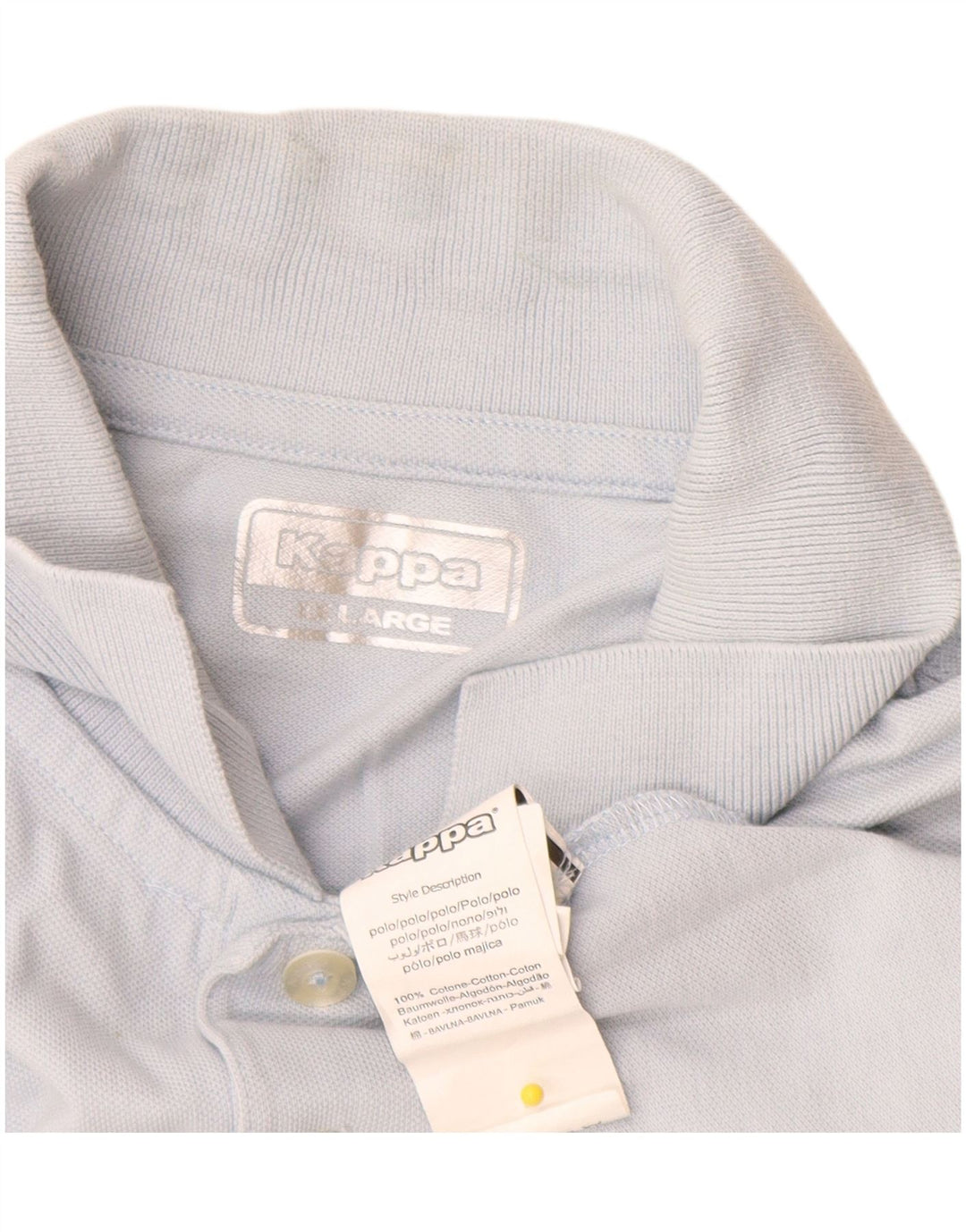 Kappa Polo Hombre 2XL Algodón Azul