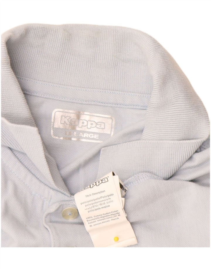Kappa Polo Hombre 2XL Algodón Azul