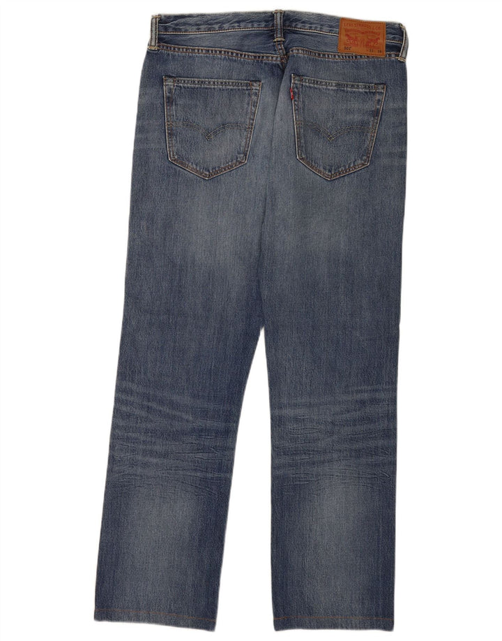 Levi's Hombre 501 Vaqueros Rectos W33 L30 Algodón Azul