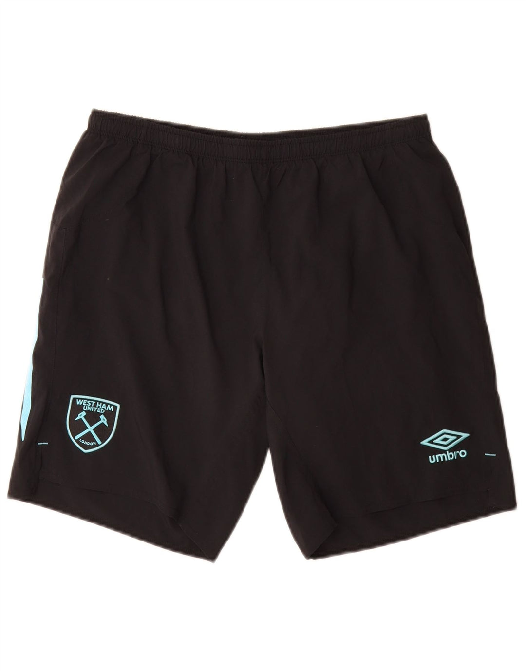 Pantalones Cortos Deportivos Umbro Hombre Poliéster Negro Mediano