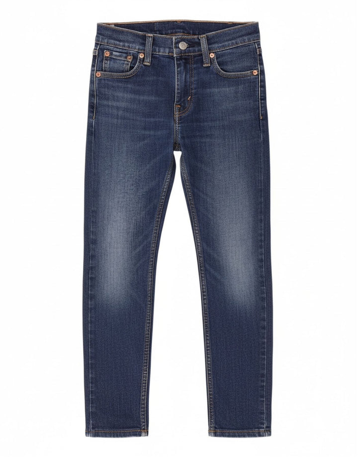 LEVI'S Womens Slim Jeans W27 L25 Blue Cotton