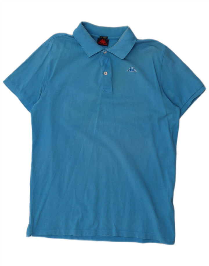 Kappa Polo Hombre XL Algodón Azul