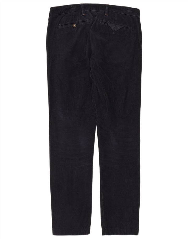 Pantalones de pana ajustados para mujer de Ted Baker W32 L31 Azul marino