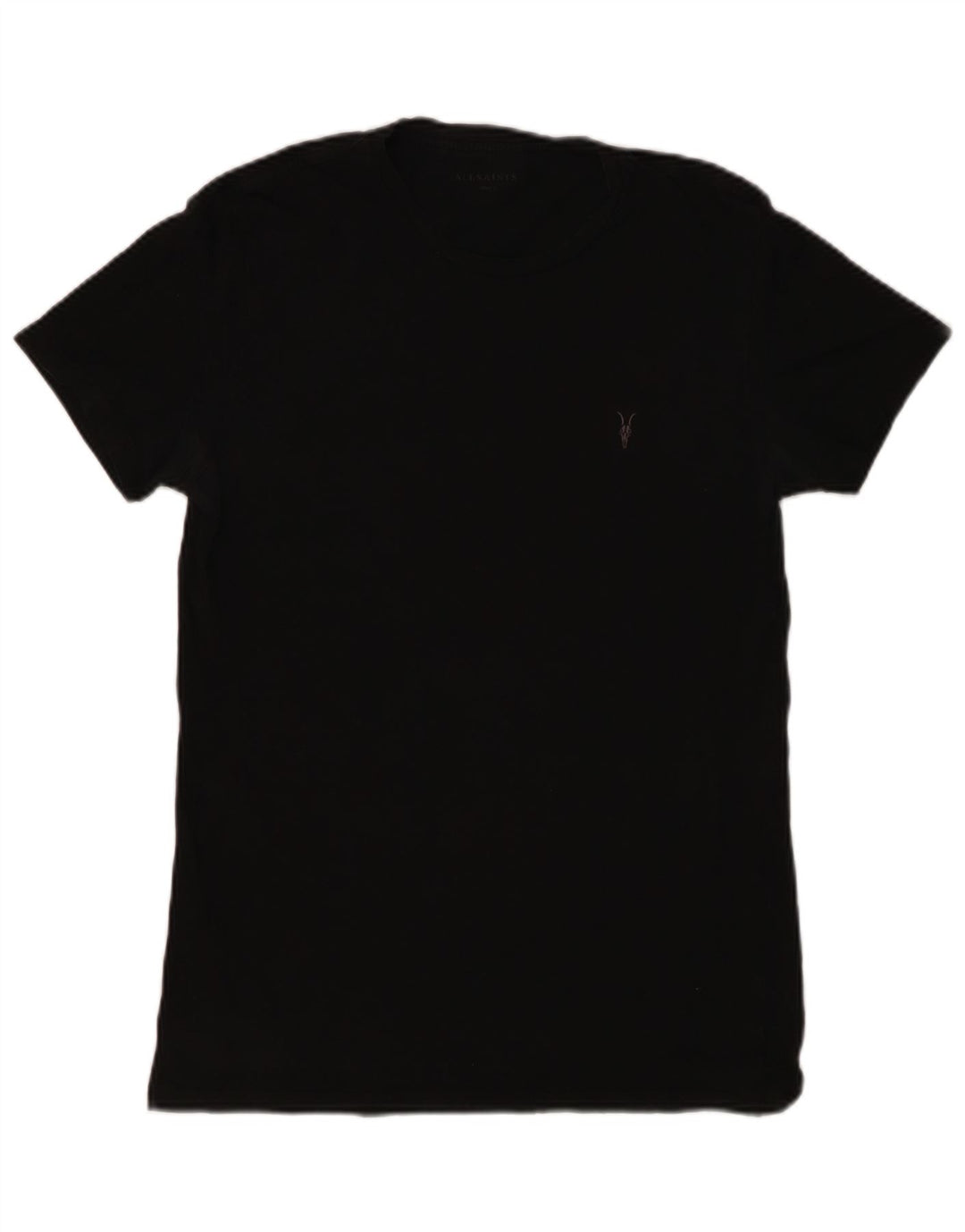 ALL SAINTS Camiseta para hombre Top Small Black Cotton