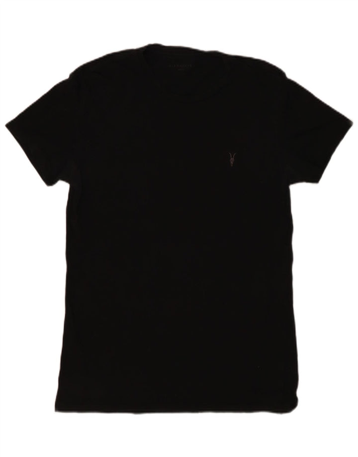 ALL SAINTS Camiseta para hombre Top Small Black Cotton
