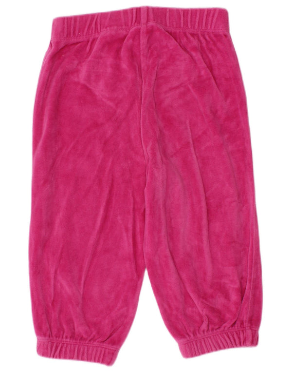 Nike Joggers - Pantalón de chándal para bebé niña, 18-24 meses, algodón rosa