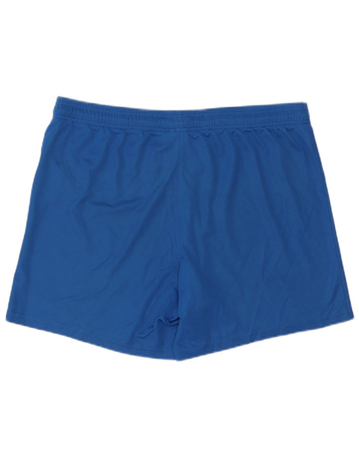 Nike - Pantalones cortos deportivos Dri Fit para hombre, poliéster azul grande