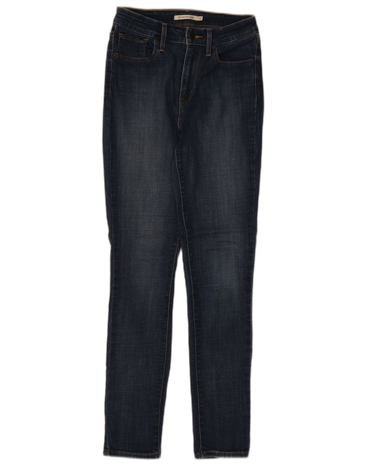 LEVI'S Vaqueros pitillo de talle alto 721 para mujer W28 L29 Azul marino