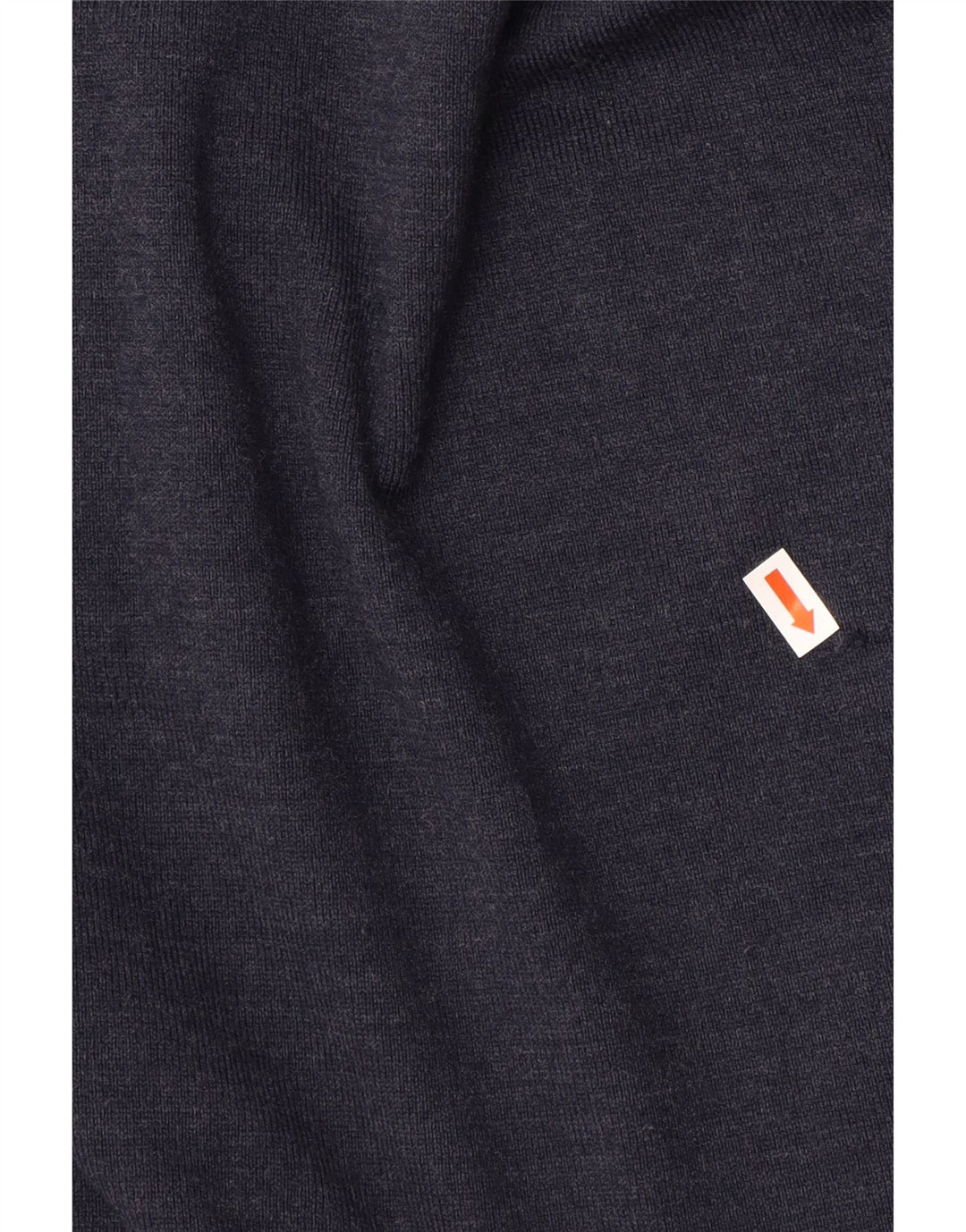 HUGO BOSS Suéter tipo jersey con cuello y cremallera para hombre Poliéster azul marino medio