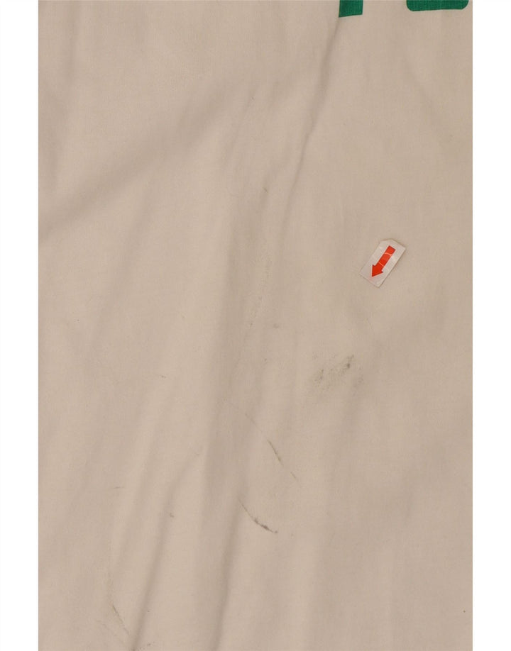 PUMA Mens Graphic T-Shirt Top XL White Vintage Puma and Second-Hand Puma from Messina Hembry 