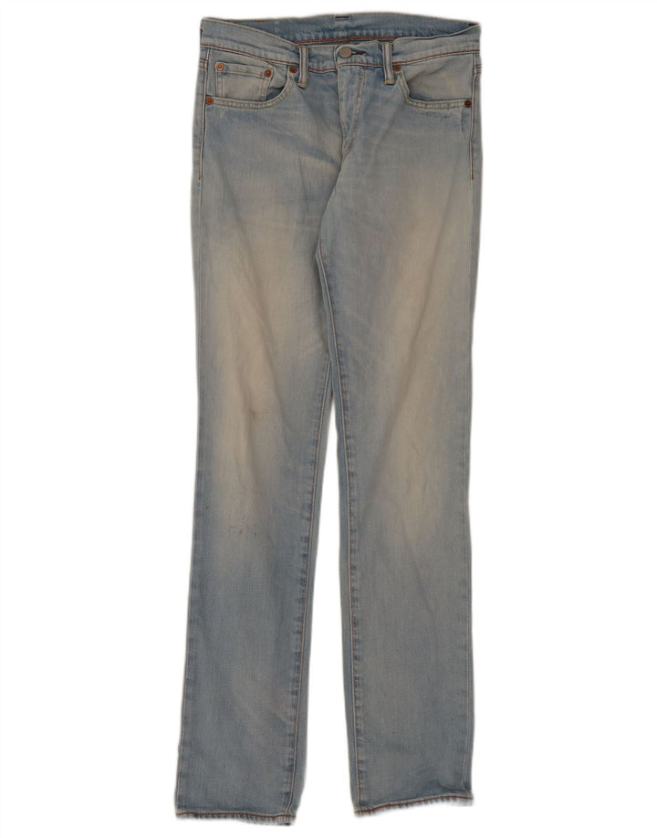 Vaqueros Levi's Mujer 511 Slim W30 L34 Algodón Azul