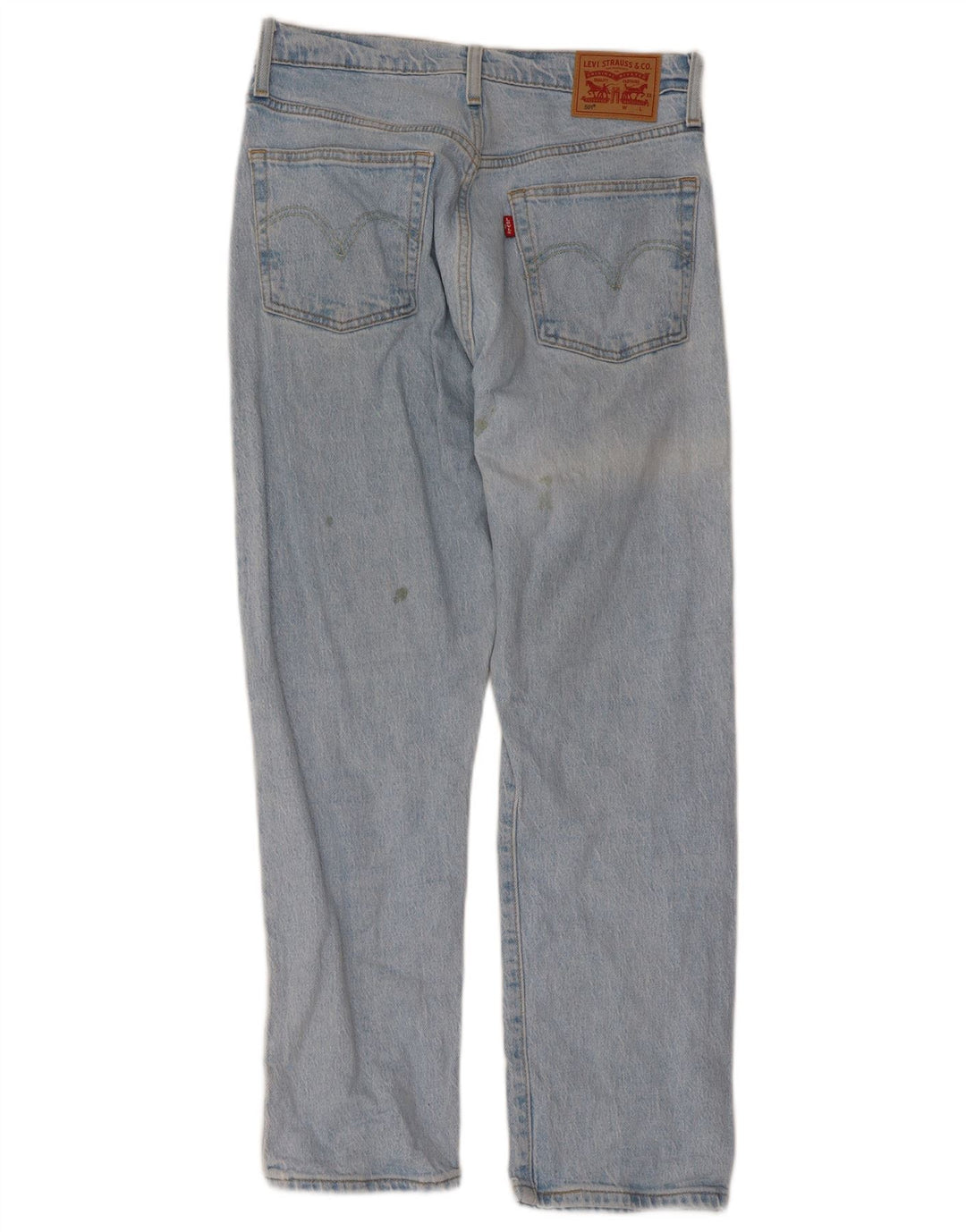 Levi's Jeans rectos 501 para hombre W28 L26 Algodón azul