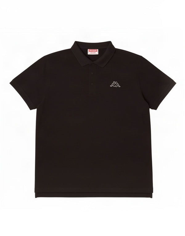 Kappa Polo Hombre 2XL Algodón Negro