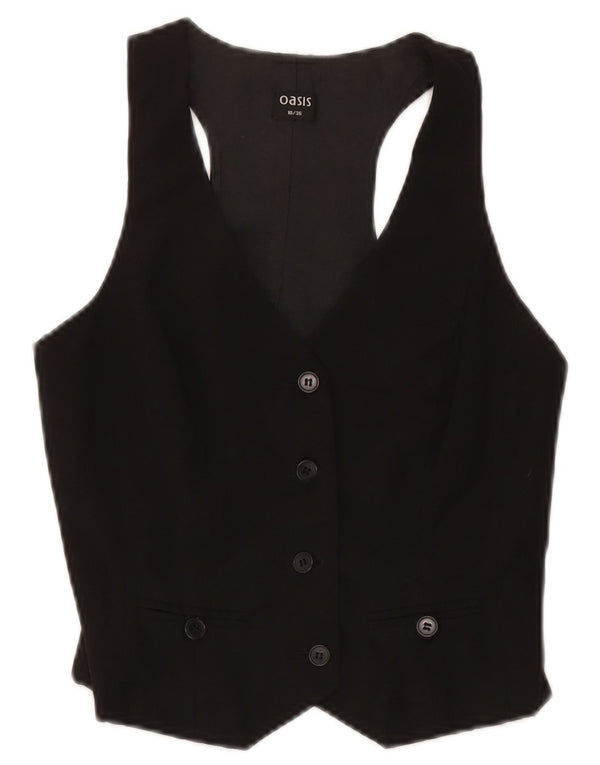 Chaleco Oasis Mujer UK 40 Pequeño Poliéster Negro