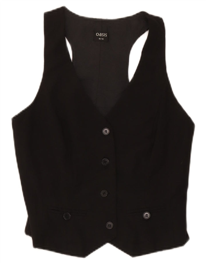 Chaleco Oasis Mujer UK 40 Pequeño Poliéster Negro