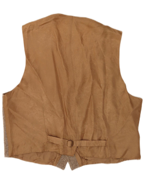 Porto Di Panama Chaleco Hombre IT 54 XL Lana Marrón