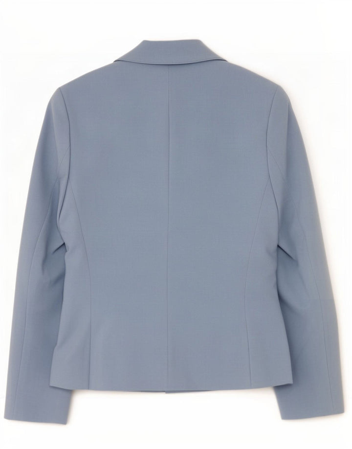 Zara Mujer Chaqueta Blazer De 5 Botones EU 36 XS Azul Poliéster