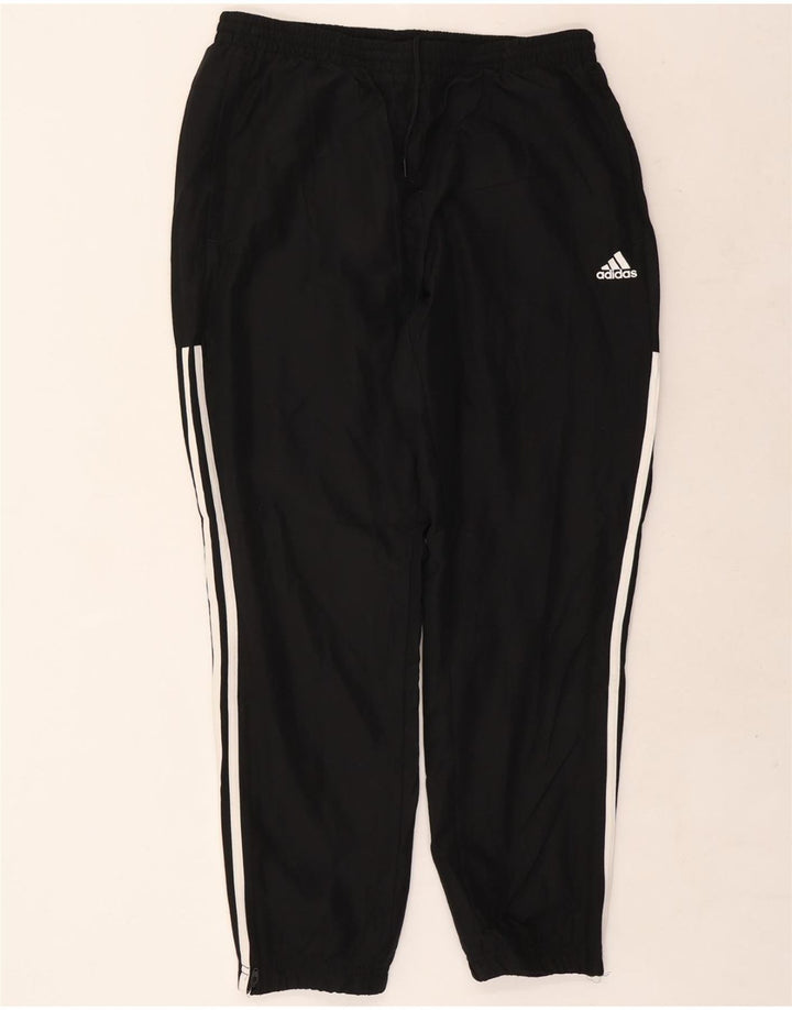 ADIDAS Hombre Chándal Pantalones Joggers Grande Negro Poliéster