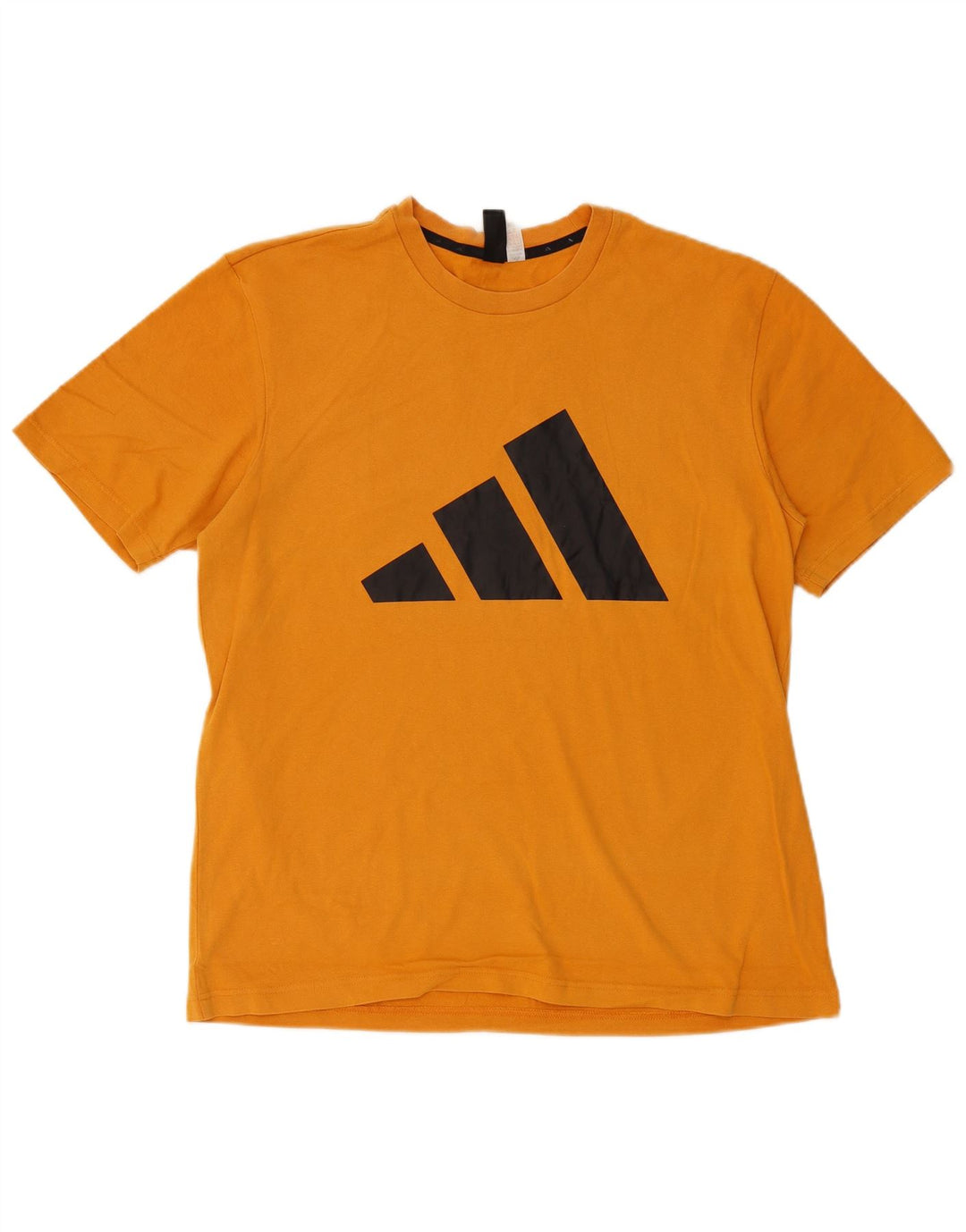 ADIDAS Camiseta gráfica para hombre Top grande amarillo