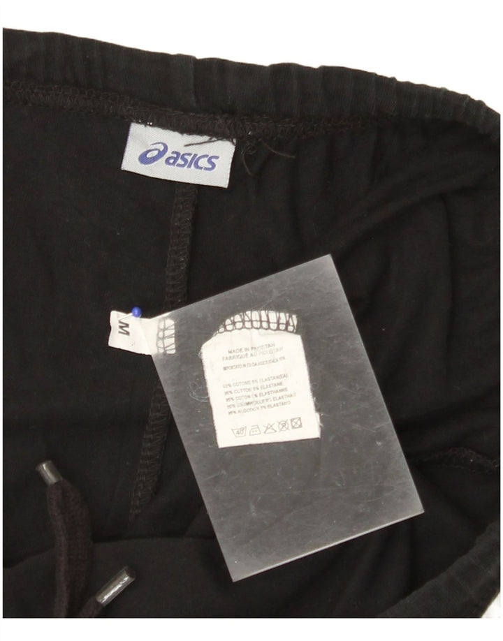 ASICS Pantalones de chándal para mujer Joggers UK 14 Medium Black Cotton