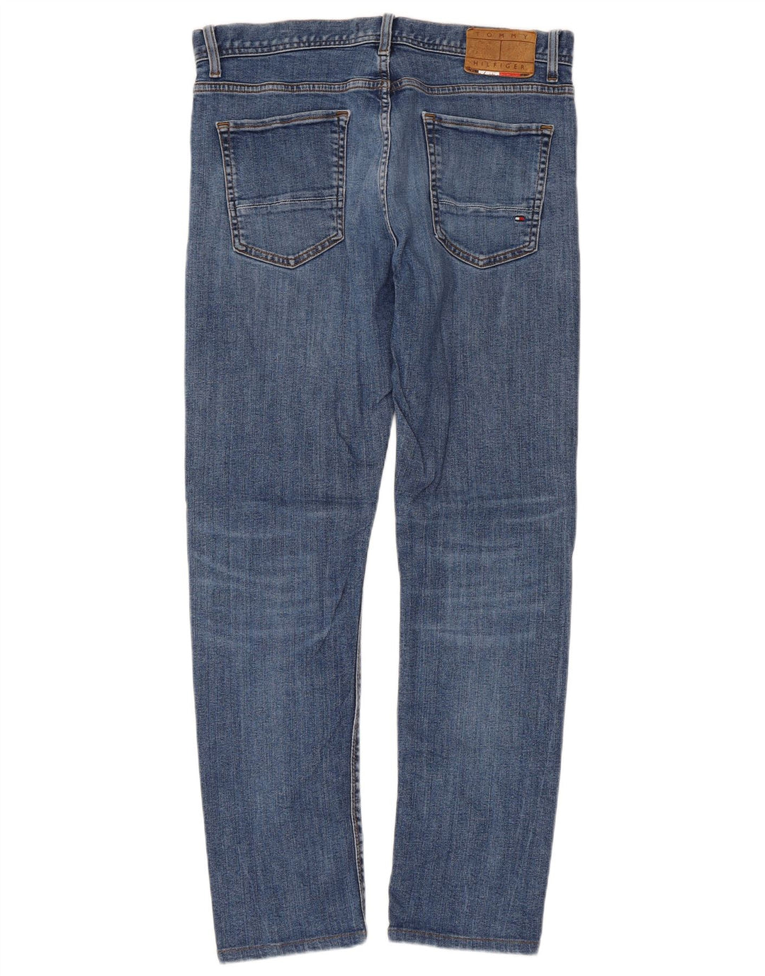 Tommy Hilfiger Vaqueros ajustados Bleecker para hombre W33 L30 Azul