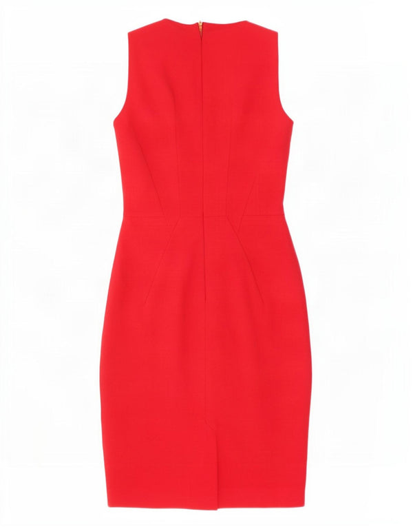 Vestido tubo sin mangas para mujer de Warehouse UK 6 XS Poliamida roja