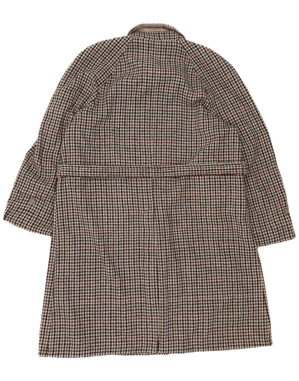 Hamilton Gabardina Reversible para Hombre IT 56 3XL Poliéster a Cuadros Gris