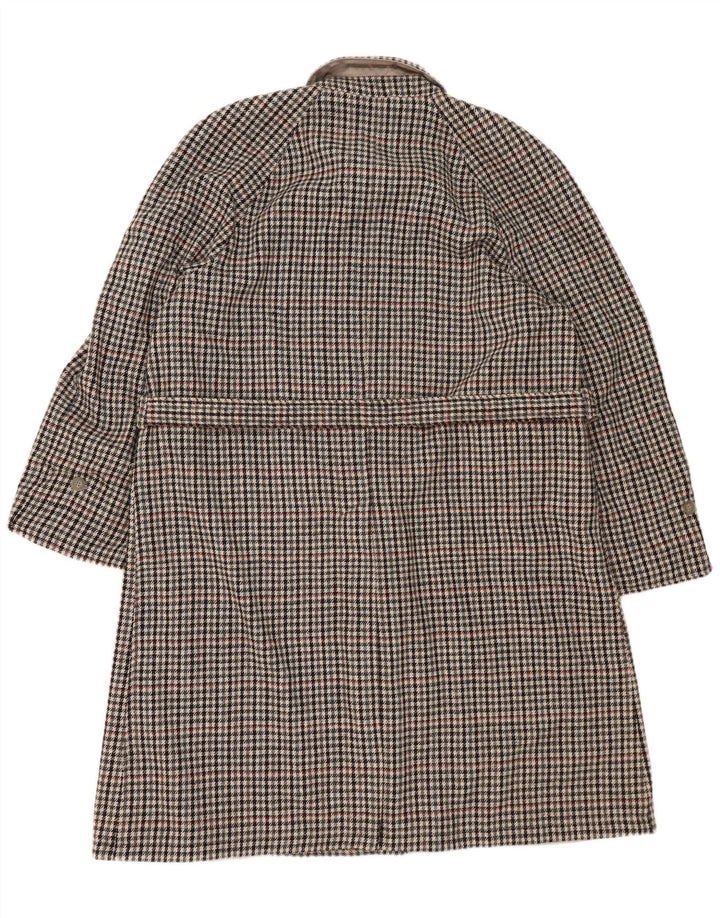 Hamilton Gabardina Reversible para Hombre IT 56 3XL Poliéster a Cuadros Gris