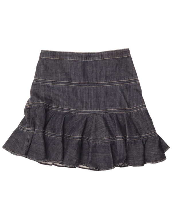 Karen Millen Falda vaquera para mujer W34 Grande Algodón azul marino