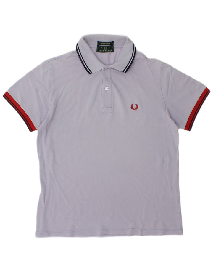 Polo Fred Perry Hombre Algodón Morado Medio