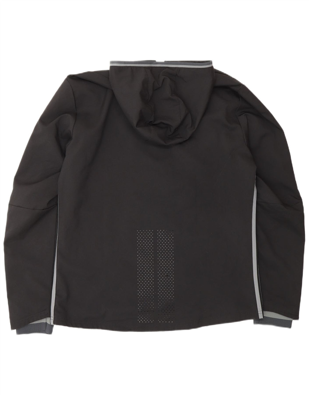 ADIDAS Climacool - Chaqueta con capucha para hombre, poliéster, color negro