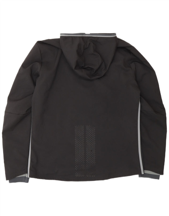 ADIDAS Climacool - Chaqueta con capucha para hombre, poliéster, color negro