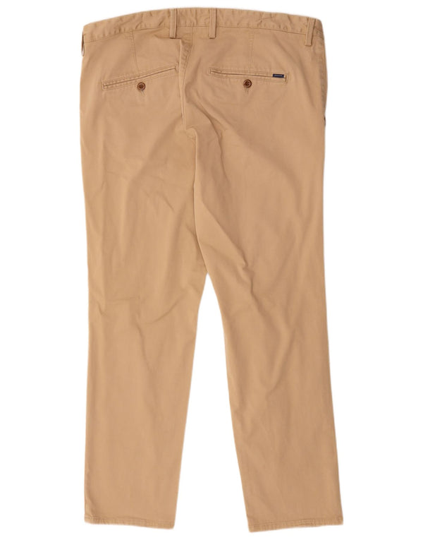 Gant Hombre Hallden Slim Chino Pantalones W38 L30 Algodón Beige