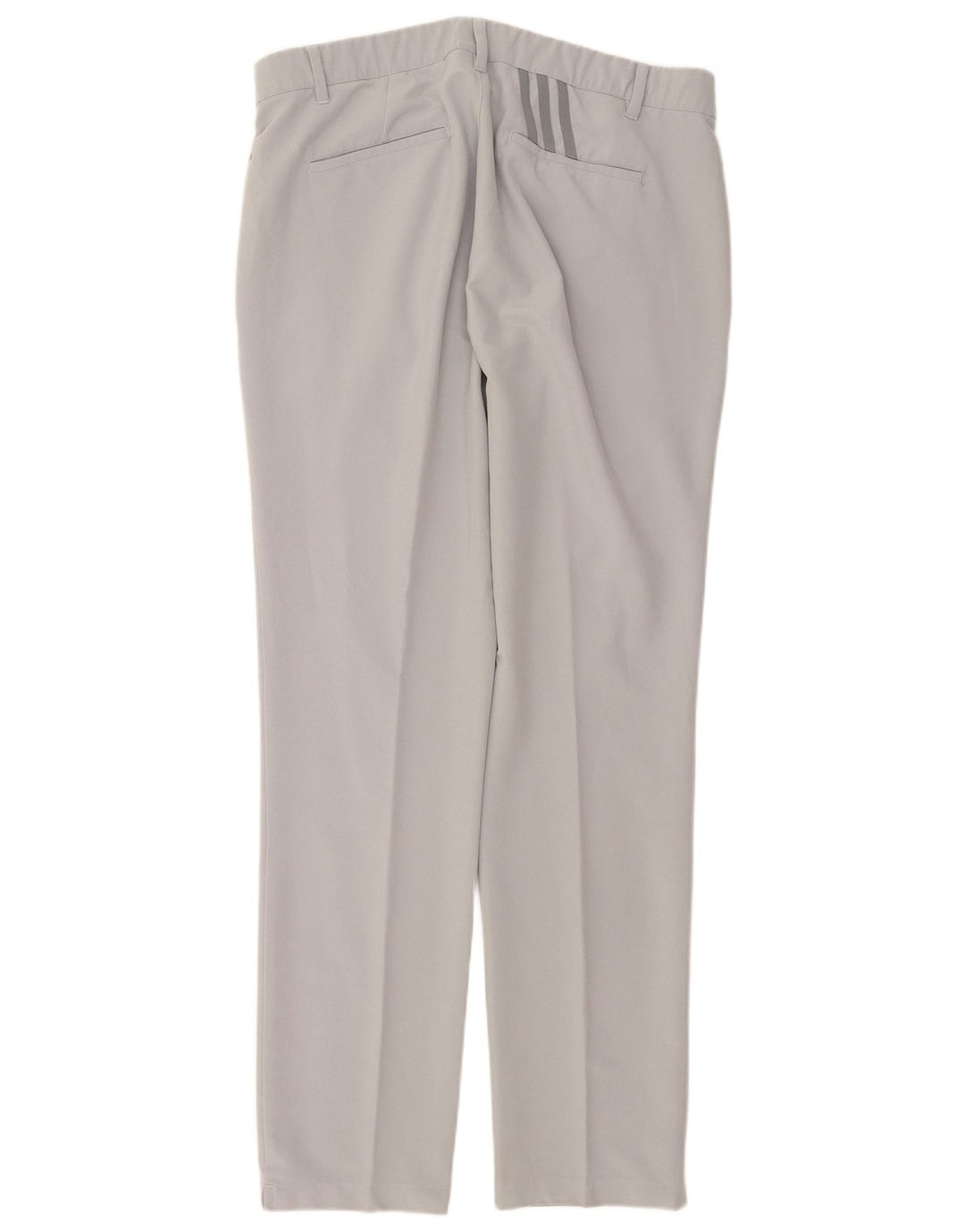 Pantalón chino recto Adidas para hombre W36 L34 Poliéster gris