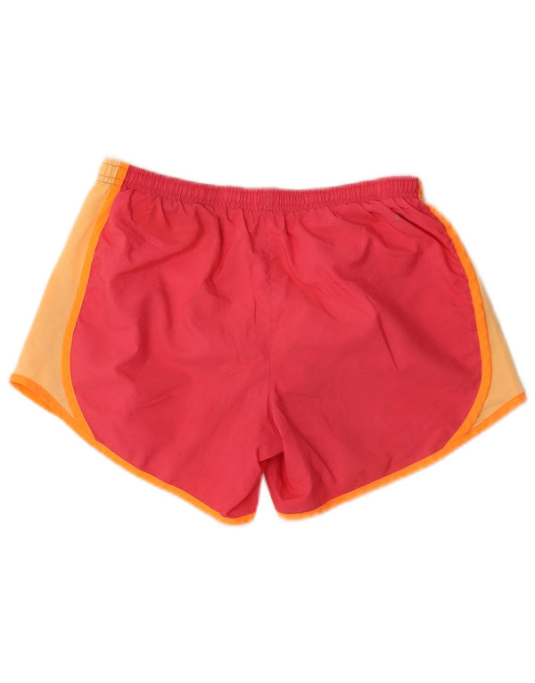 Nike - Pantalones cortos deportivos Dri Fit para niña, 13-14 años, XL, color rosa