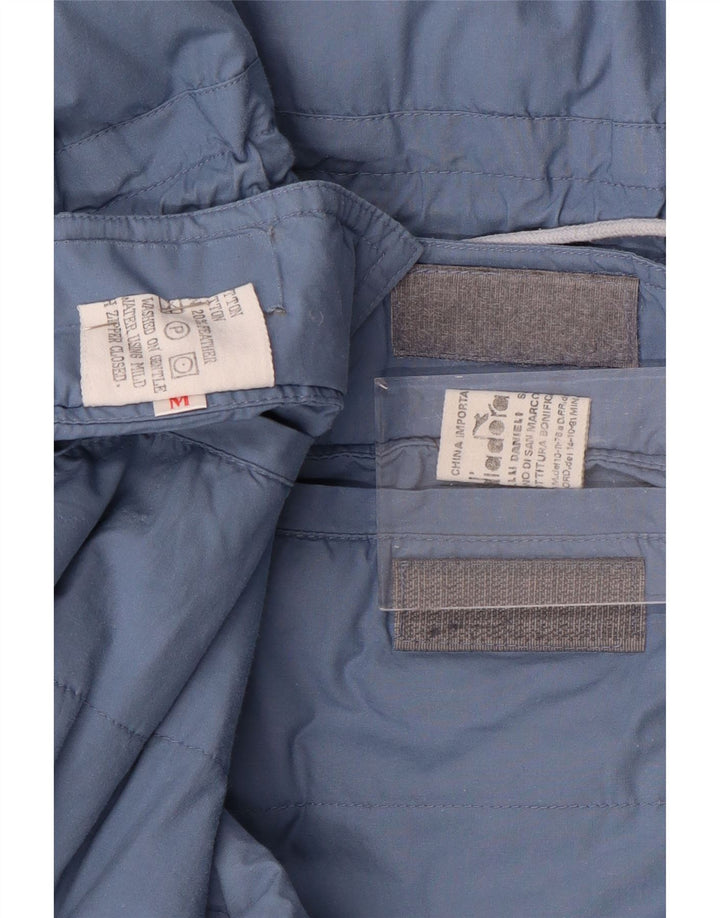 DIADORA Chaqueta acolchada reversible y holgada para hombre ES 38 Algodón azul medio