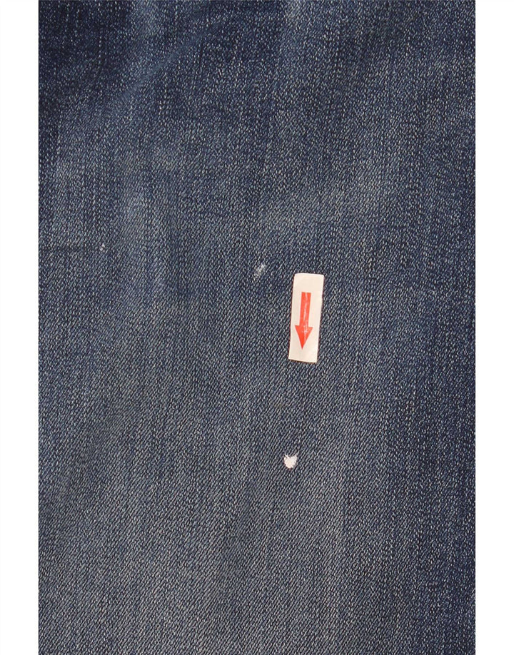 Marks & Spencer Vaqueros rectos para hombre W34 L33 Algodón azul