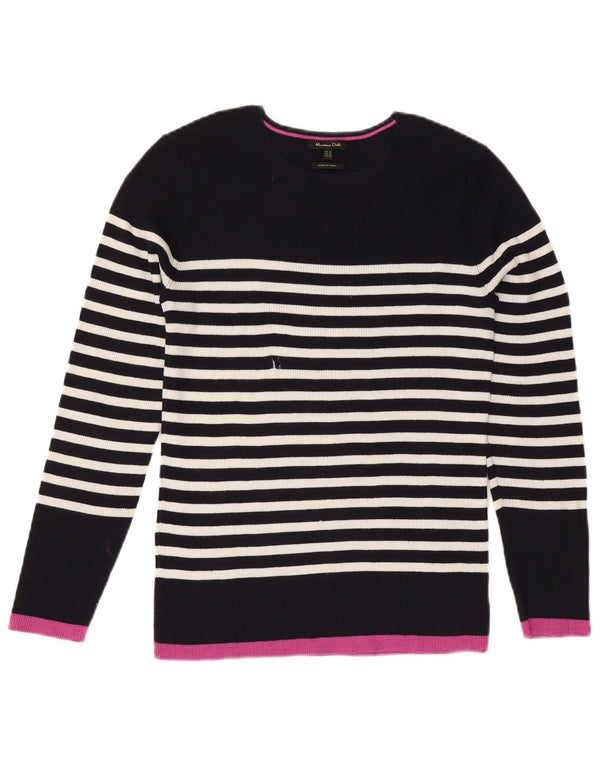 Massimo Dutti Jersey Niña Cuello Barco 12-13 Años XL Azul Marino