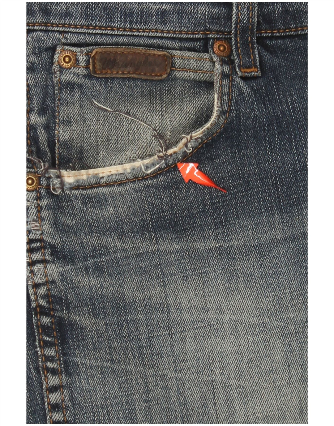 WRANGLER Vaqueros rectos elásticos Texas para hombre W34 L32 Algodón azul