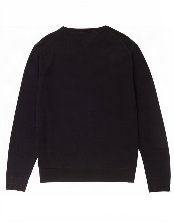 Tommy Hilfiger Jersey con Cuello Barco para Hombre XL Azul Marino Algodón