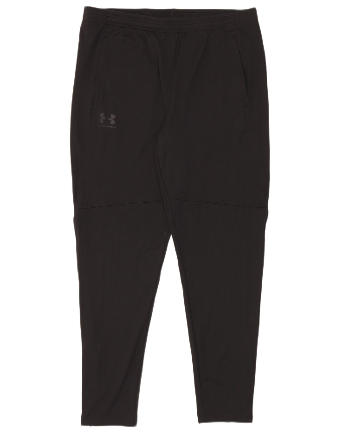 Under Armour Pantalón de chándal ajustado para hombre XL Poliéster negro