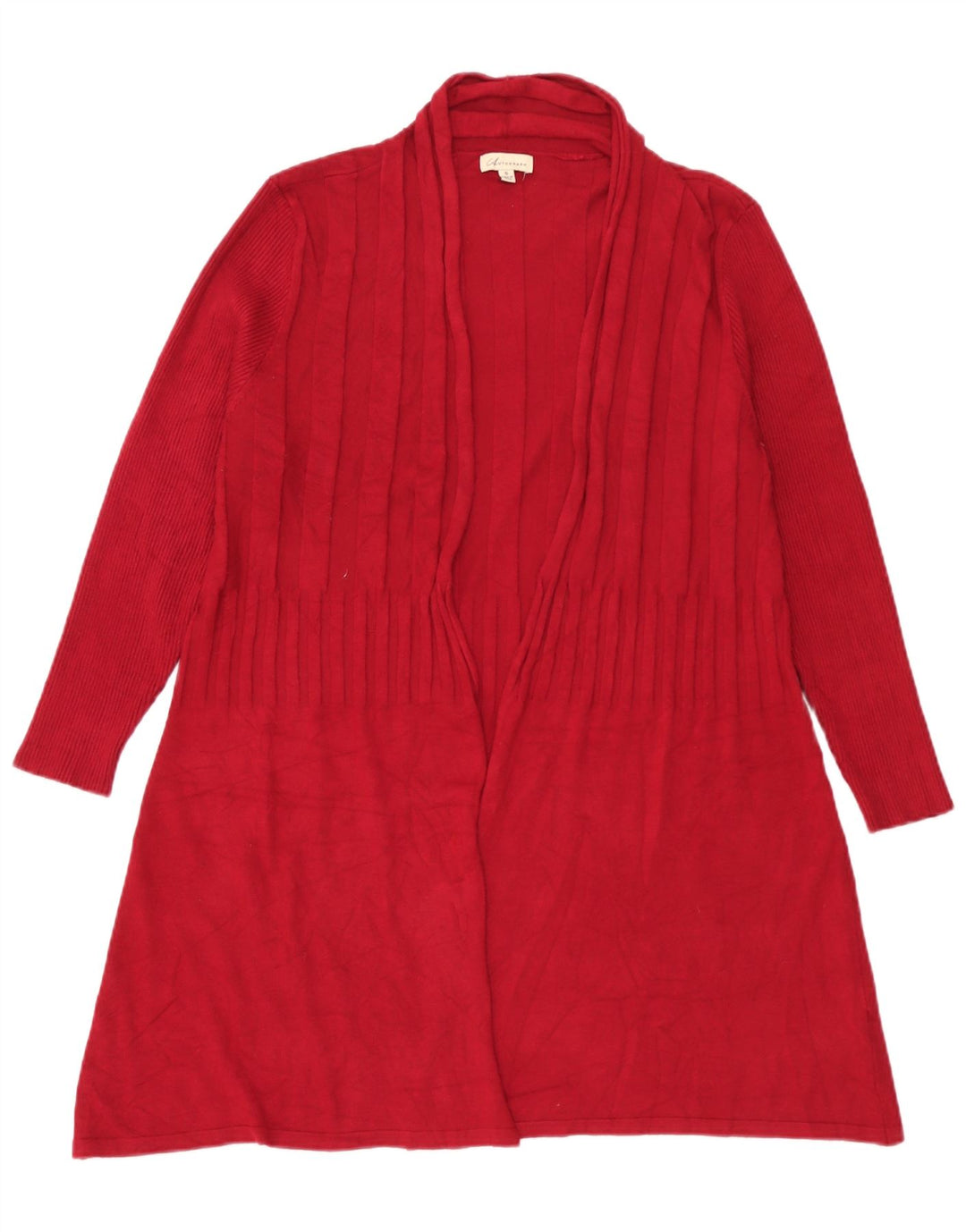 Marks & Spencer Suéter Cárdigan Largo Autograph para Mujer UK 40 Small Rojo