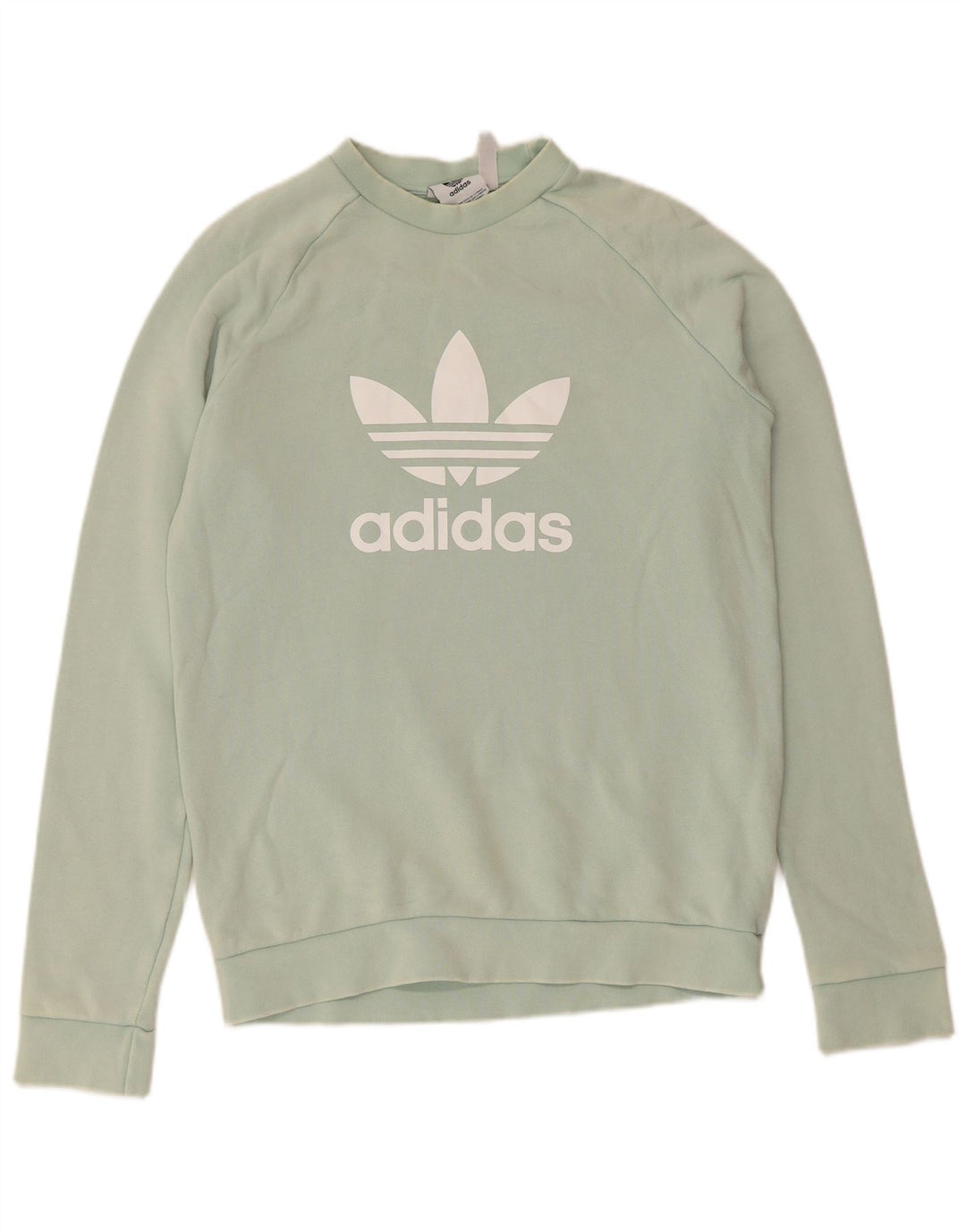 Adidas Hombre Graphic Sudadera Jumper Small Turquesa Algodón