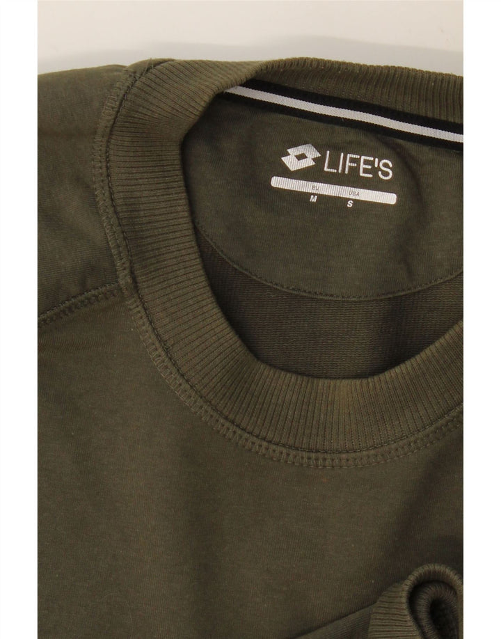 LOTTO Sudadera tipo jersey para hombre Small Khaki