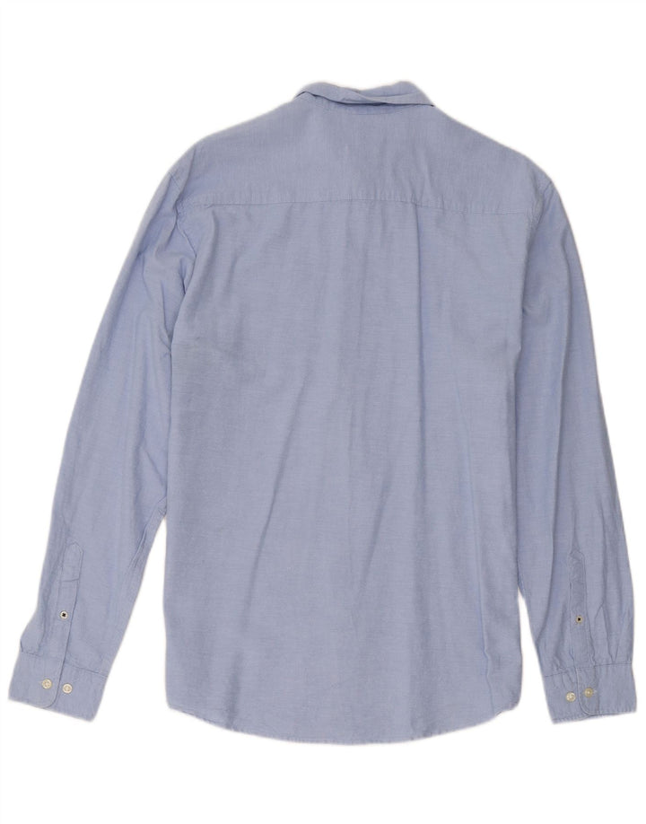 Camisa Jack & Jones Hombre Slim Fit Algodón Azul Grande