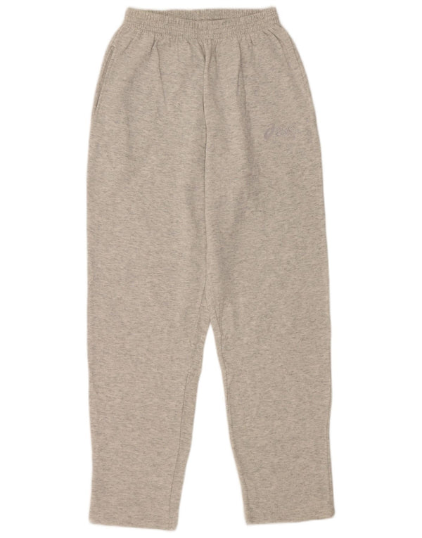 ASICS Pantalones de chándal para mujer UK 12 Algodón moteado gris medio
